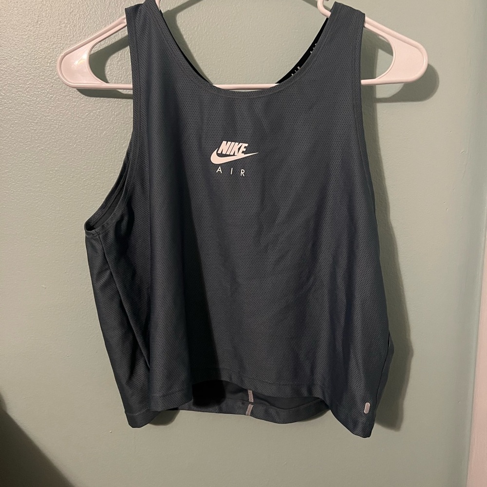 Nike Dri-FIT Air Tank Top in Dark Gray